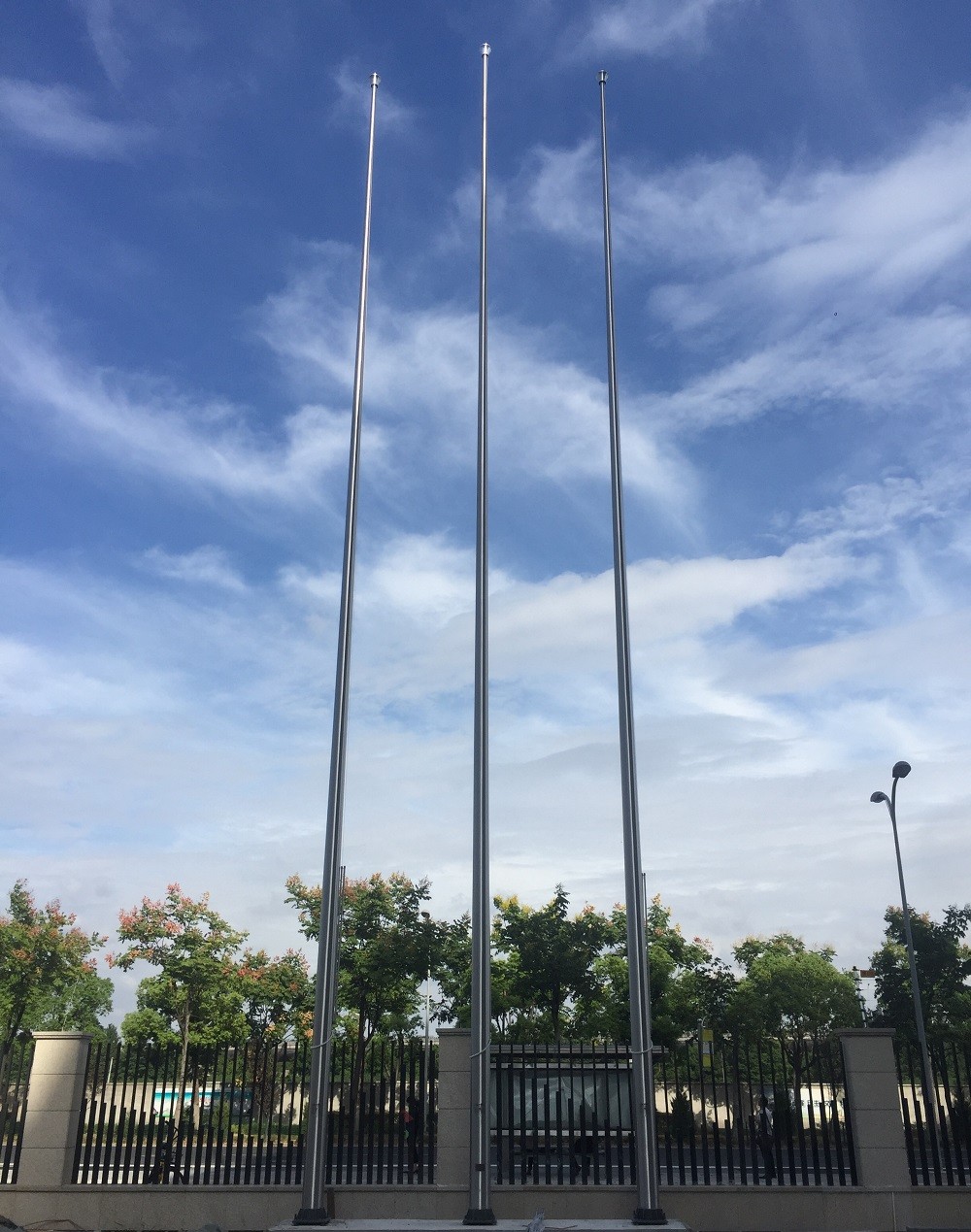 虹橋宇培集團旗桿安裝